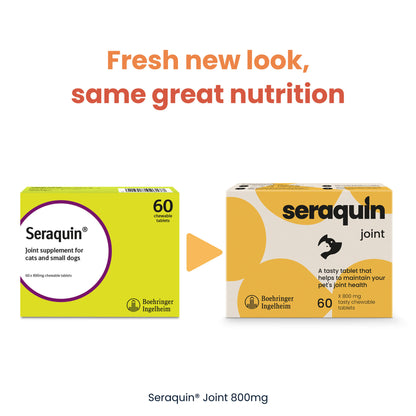 Seraquin Joint 800mg Tablets for Cats & Dogs under 10kg