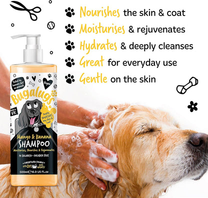 Bugalugs Mango & Banana Dog Shampoo