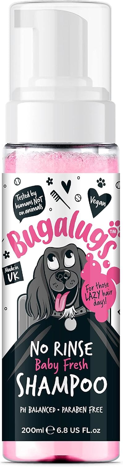 Bugalugs No Rinse Dog Shampoo - Baby Fresh