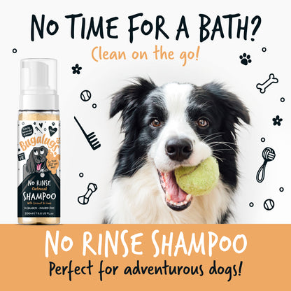 Bugalugs No Rinse Dog Shampoo - Oatmeal