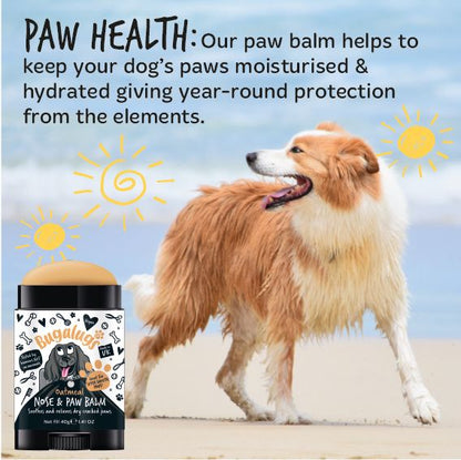 Bugalugs Paw & Nose Balm Stick for Dogs with Coconut & Oatmeal