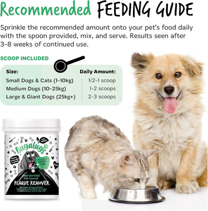Bugalugs Hand-harvested Irish Seaweed Plaque Remover for Dogs & Cats