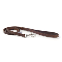 Ancol Heritage Vintage Leather Padded Dog Lead - Chestnut
