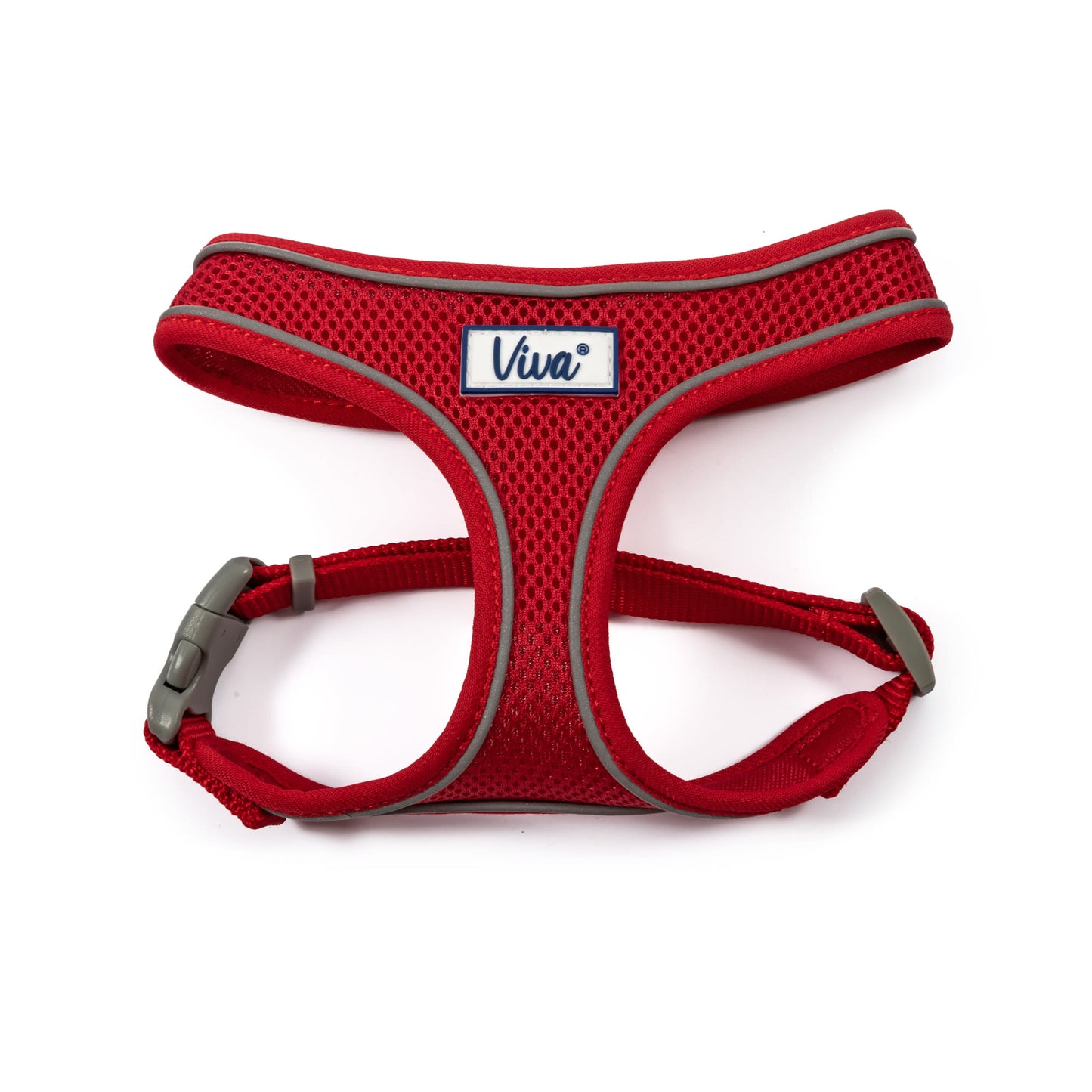Ancol Viva Nylon Comfort Mesh Dog Harness - Red