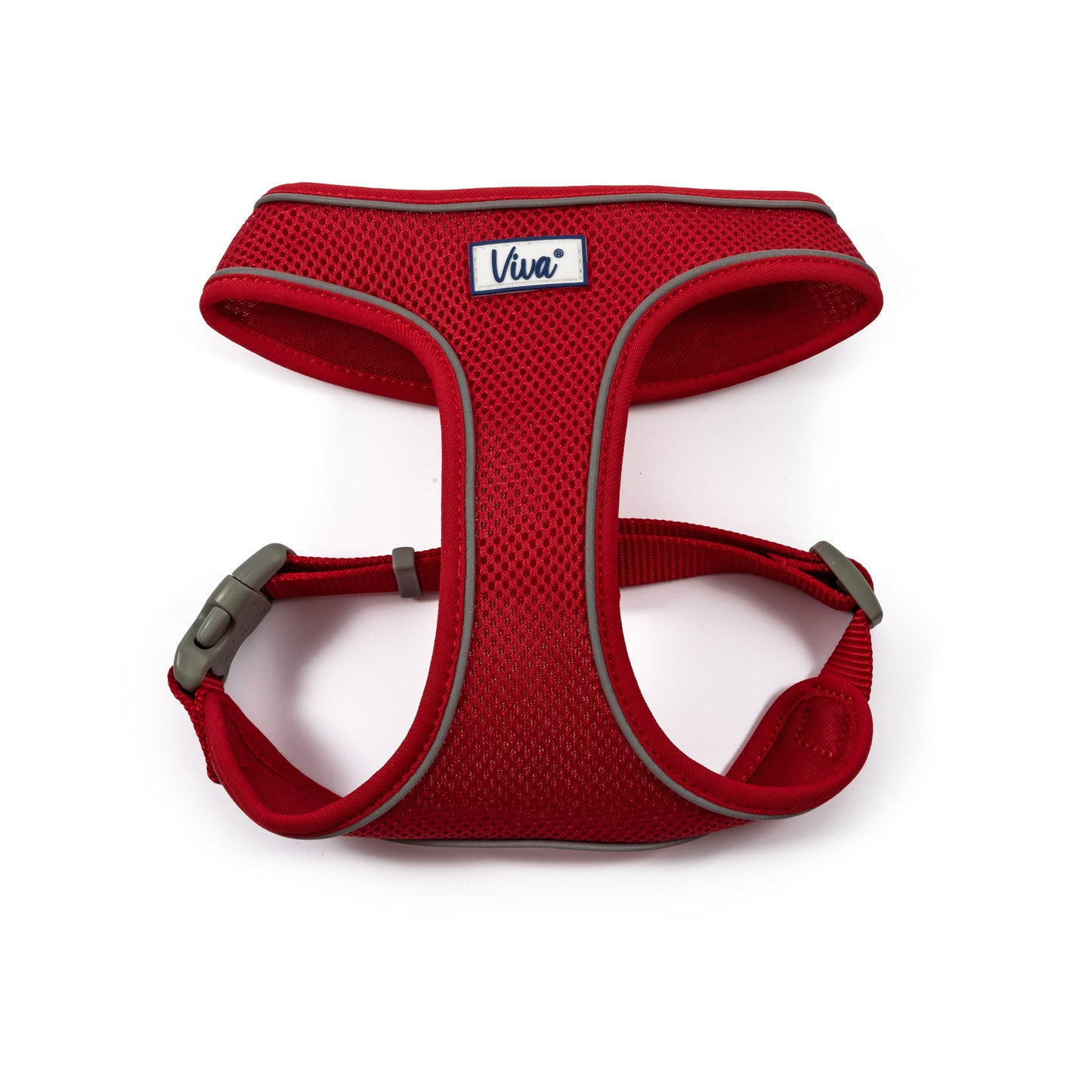Ancol Viva Nylon Comfort Mesh Dog Harness - Red