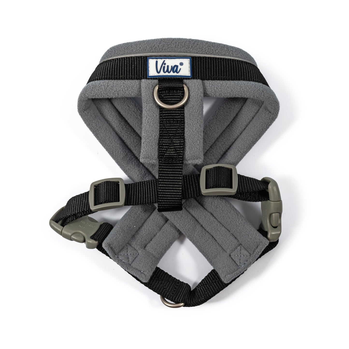 Ancol Viva Nylon Padded Dog Harness - Black