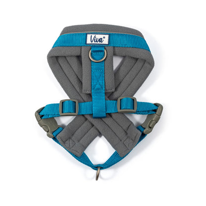 Ancol Viva Nylon Padded Dog Harness - Blue
