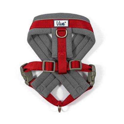 Ancol Viva Nylon Padded Dog Harness - Red