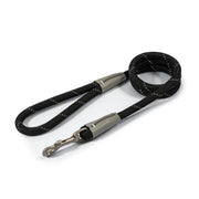 Ancol Viva Nylon Rope Snap Dog Lead - Black