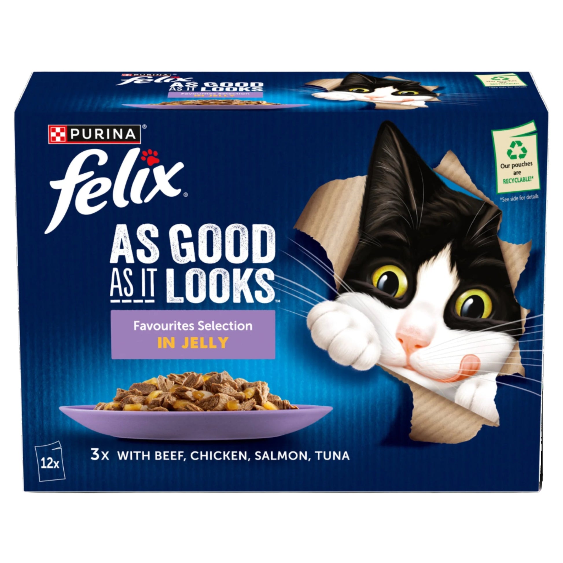 Felix Best Supermarket Wet Cat Food Felix As Good As It Looks