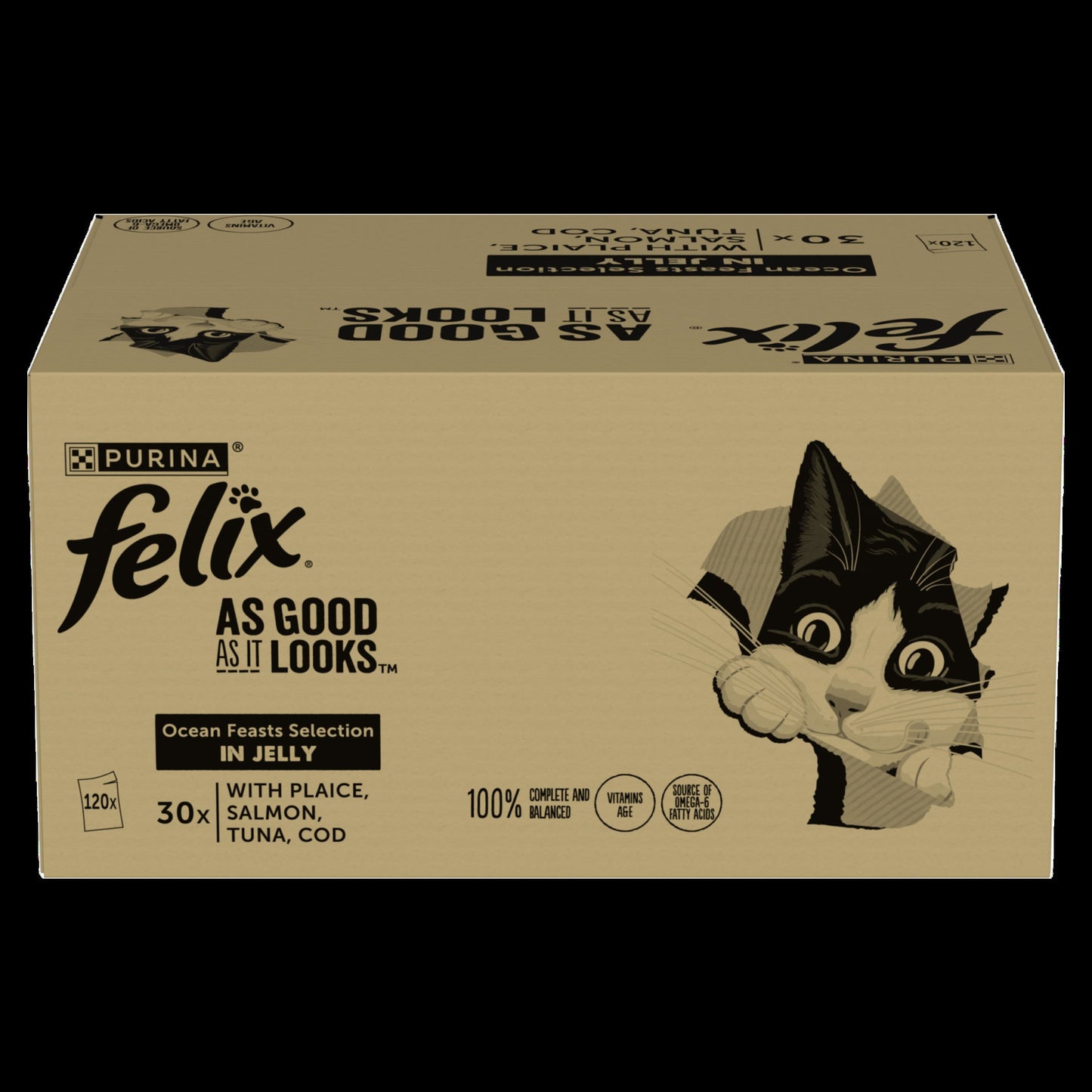 Felix As Good As it Looks Ocean Feasts Wet Cat Food
