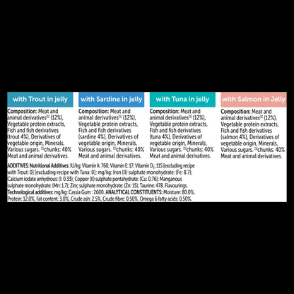 Felix As Good As it Looks Senior 7+ Fish in Jelly Wet Cat Food