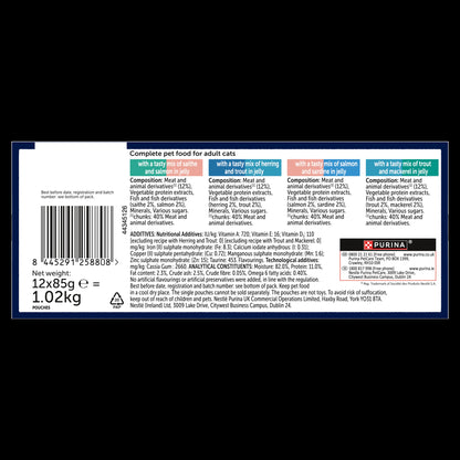 Felix Doubly Delicious Fish Selection in Jelly Wet Cat Food