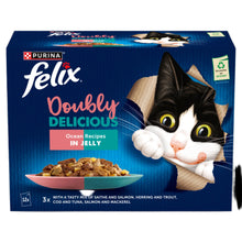 Felix Doubly Delicious Ocean Recipes in Jelly Wet Cat Food