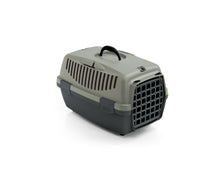 Stefanplast Gulliver 1 Pet Carrier with Plastic Door - Grey