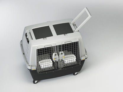Stefanplast Gulliver Touring Pet Carrier - Black/Grey