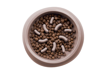 Stefanplast Slow Food Chic Pet Bowl - Grey