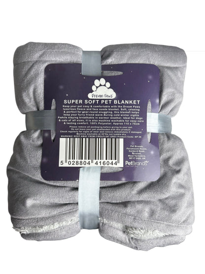Dream Paws Pet Blanket - Flint Grey