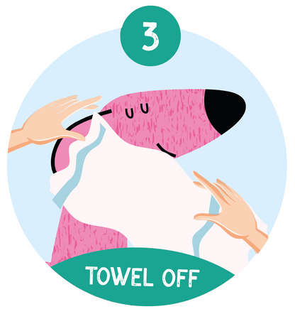 Nilaqua Pets The Beach Day Towel Off Dog Shampoo