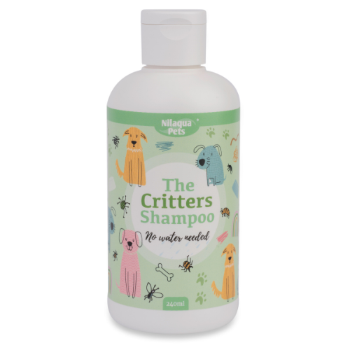 Nilaqua Pets The Critters Towel Off Dog Shampoo - 240ml