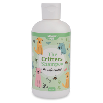 Nilaqua Pets The Critters Towel Off Dog Shampoo - 240ml