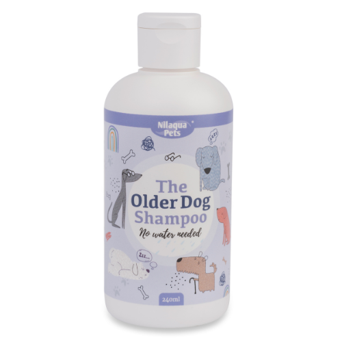 Nilaqua Pets The Older Dog Towel Off Dog Shampoo