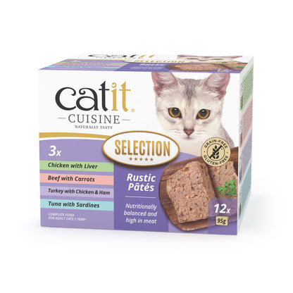 Catit Cuisine Pate Variety Wet Cat Food