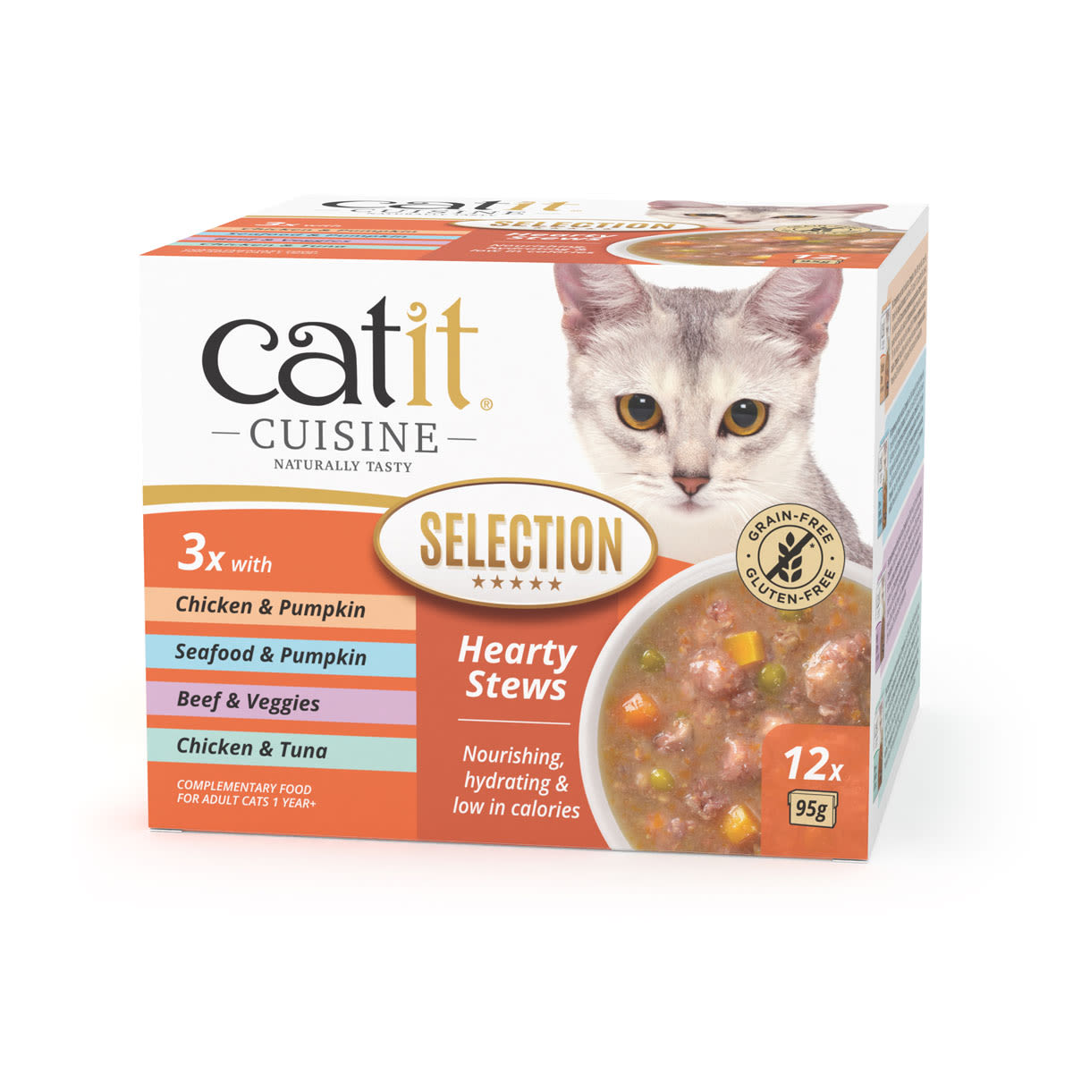 Catit Cuisine Stew Variety Wet Cat Food