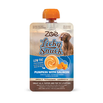 Zoe Licky Snack Pumpkin & Salmon Recipe Dog Treat
