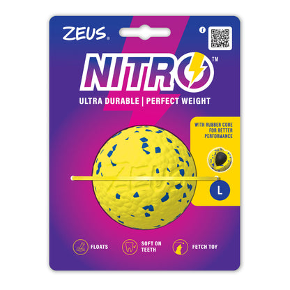 Zeus Nitro Weighted Ball Dog Toy