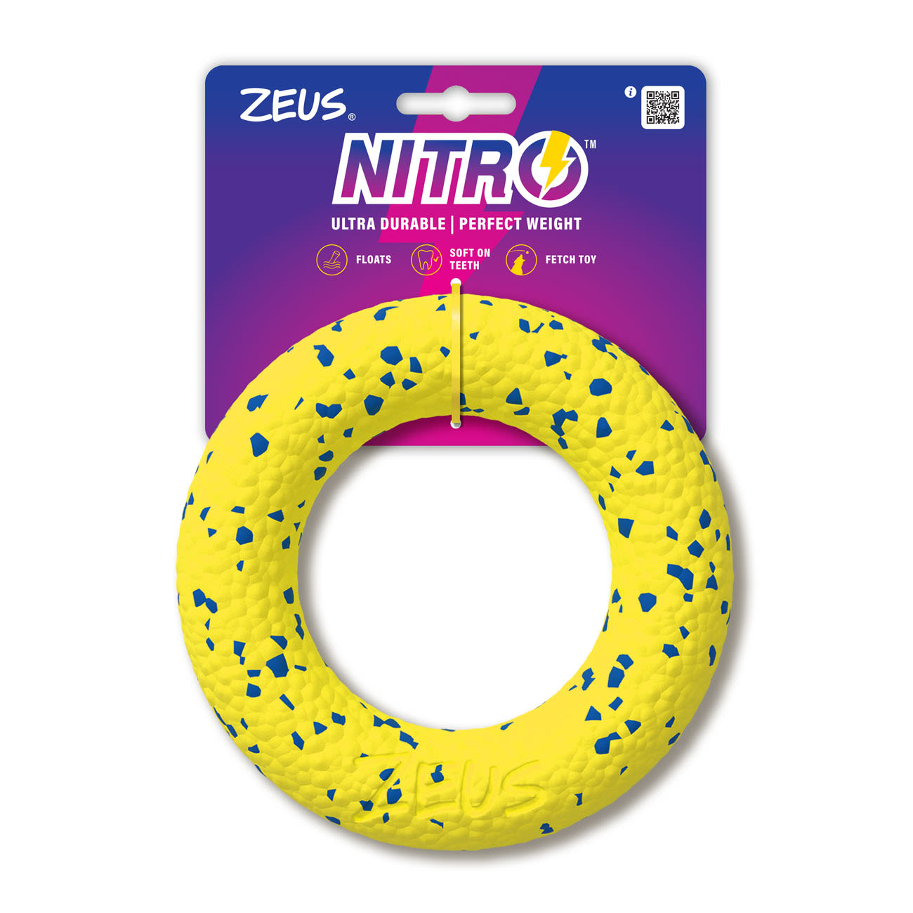 Zeus Nitro Ring Dog Toy