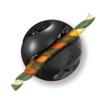 Zeus ChewChasers Treat Ball Dog Toy