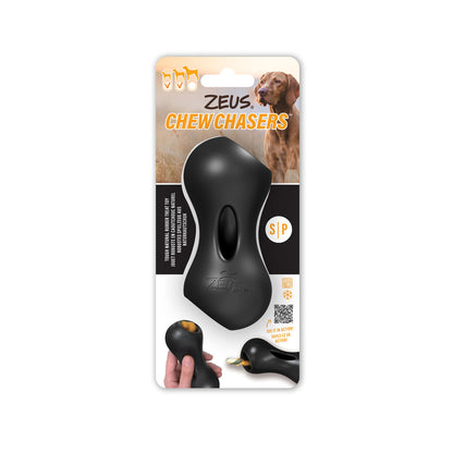 Zeus ChewChasers Treat Peanut Dog Toy