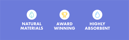 DotDotPet Biodegradable Eco Dog Towels - 20 Pack