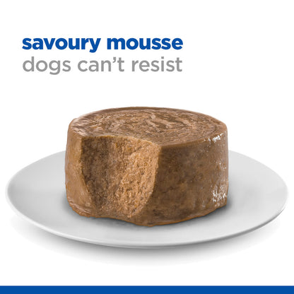 Hill's Science Plan Sensitive Stomach & Skin Small & Mini Adult Mousse with Turkey Wet Dog Food