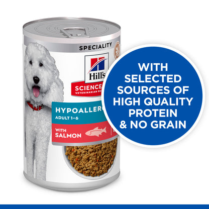 Hill's Science Plan Canine Adult Hypoallergenic with Salmon Wet Dog Food
