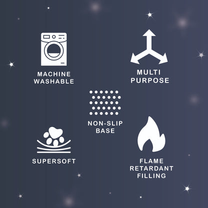 Dream Paws Pink Velvet Pet Sofa Bed with Fold-Out Blanket