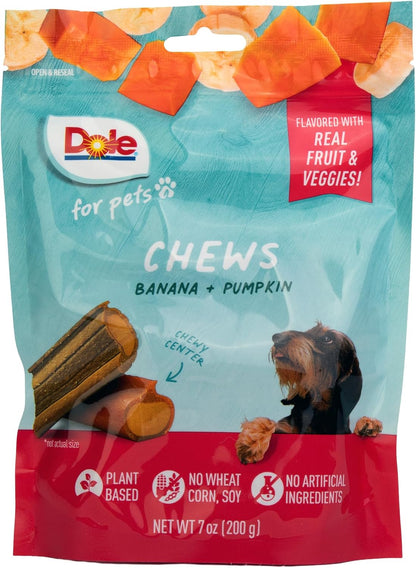 Dole Banana & Pumpkin Dog Chews