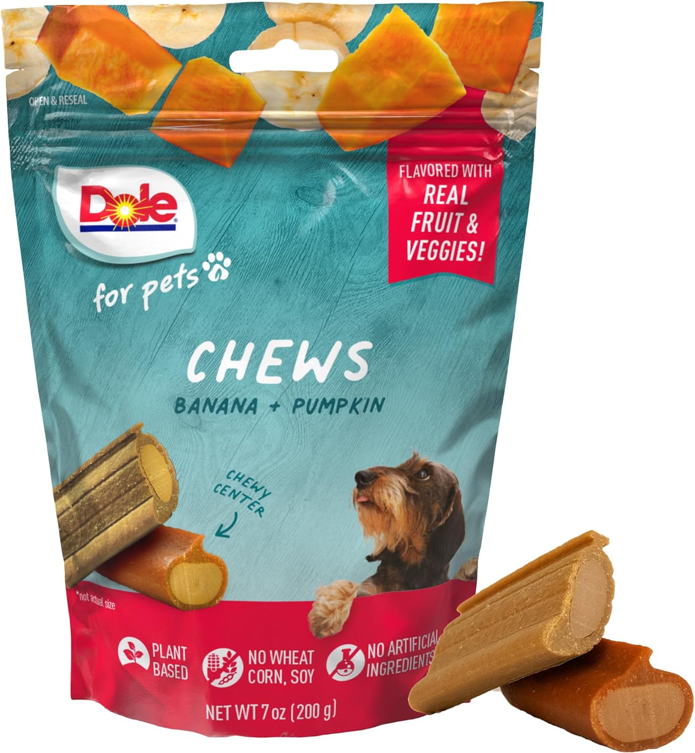 Dole Banana & Pumpkin Dog Chews
