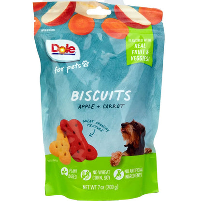 Dole Apple & Carrot Dog Biscuits