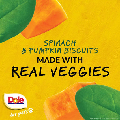 Dole Spinach & Pumpkin Dog Biscuits