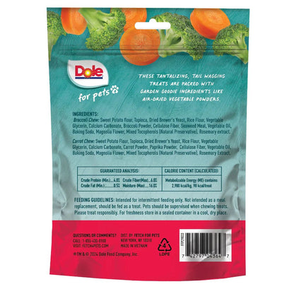 Dole Broccoli & Carrot Dog Chews