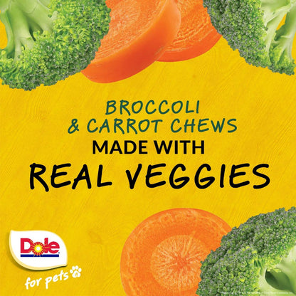 Dole Broccoli & Carrot Dog Chews