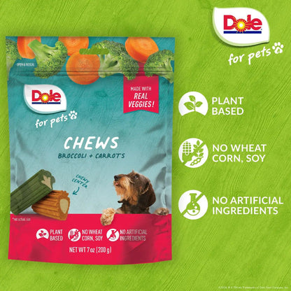 Dole Broccoli & Carrot Dog Chews