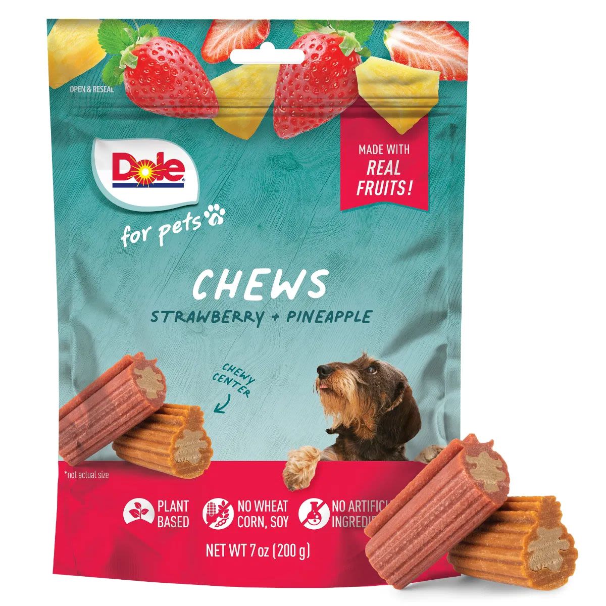 Dole Strawberry & Pineapple Dog Chews