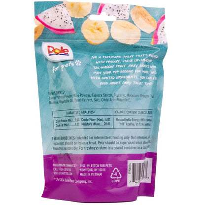 Dole Plant Based Banana & Dragonfruit Dog Jerky
