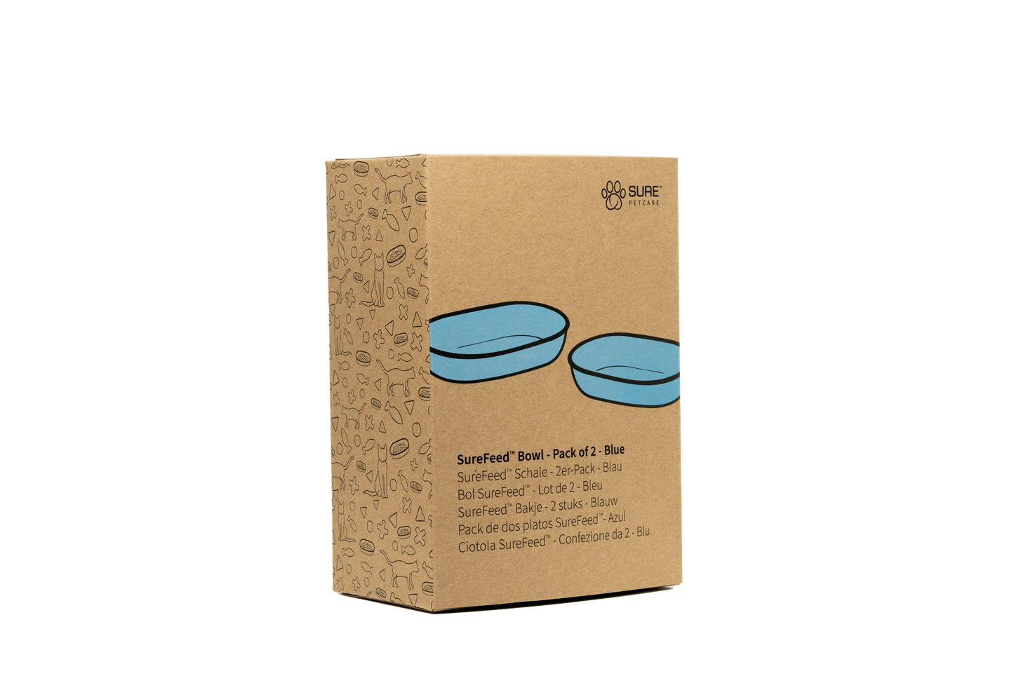 Surefeed Pet Feeder Bowl - Blue