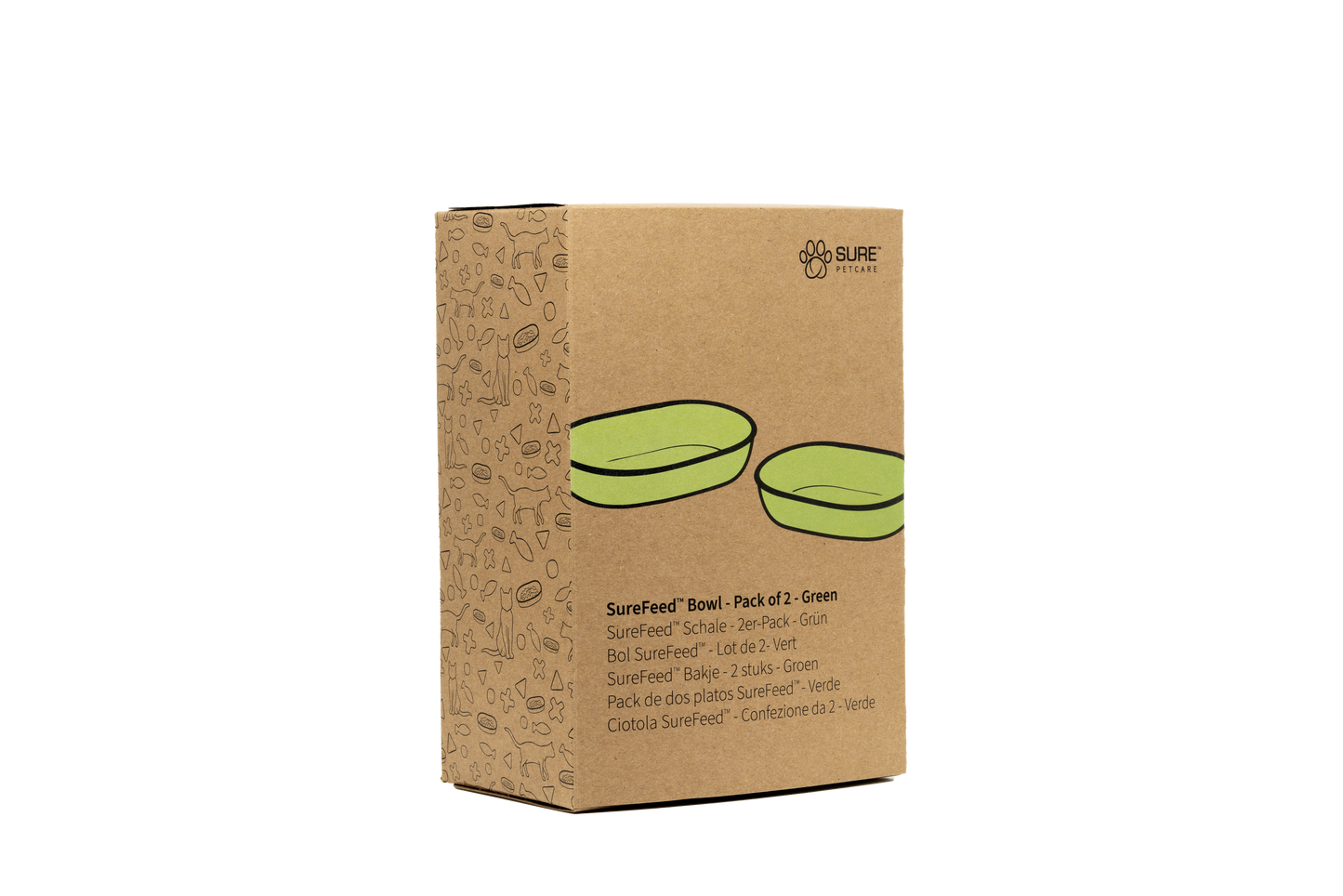 Surefeed Pet Feeder Bowl - Green