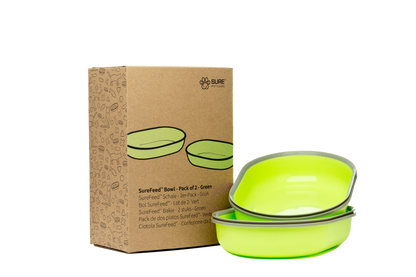 Surefeed Pet Feeder Bowl - Green