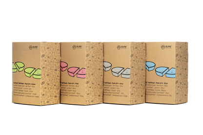 Surefeed Pet Feeder Half Bowl - Blue